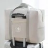 Merkloos Opvouwbare Reistas Beige - Opbergtas - Weekendtas - Reistas Voor Handbagage - Opvouwbare Reistassen Dames - Reistas Voor Op Koffer - Dames Tas - Damestas - Tas Voor Reizen - Sporttas -Voyago Winkel 1200x1188 10