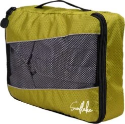 Sunflake Packing Cubes Set - 3 Stuks - Geschikt Voor Handbagage, Backpack & Koffer - Legergroen -Voyago Winkel 1200x1189 21