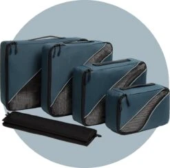 Packing Cubes Compression - 5 Stuks - Backpack En Koffer