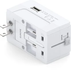 Universele Wereldstekker Adapter - Internationale Reisstekker Voor 150+ Landen - Amerika (USA) - Australië - Azië - Engeland (UK) - Zuid Amerika - Afrika - Reis Adapter - Wereld Stekker - Oplader -Voyago Winkel 1200x1194 20