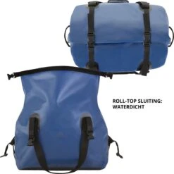 Dutch Mountains Reistas 40ltr – Waterdichte Duffelbag – Sporttas – Travelbag - Roll-top Sluiting – Blauw 17 Dutch Mountains Reistas 40ltr – Waterdichte Duffelbag – Sporttas – Travelbag - Roll-top Sluiting – Blauw -Voyago Winkel 1200x1198 16