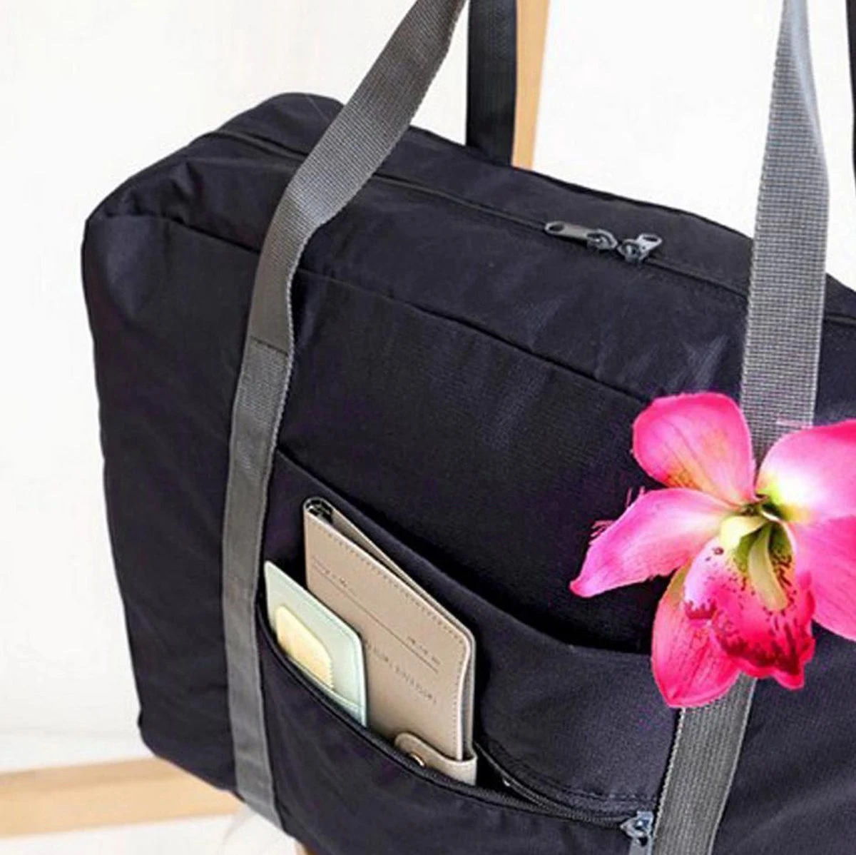 Opvouwbare Tas Weekendtas Reistas Travel Bag 20L 6 Opvouwbare Tas Weekendtas Reistas Travel Bag 20L - Afbeelding 4