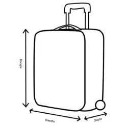 Line Brick Cabin Trolley 2 Wheel 55 Dark Navy 25 Line Brick Cabin Trolley 2 Wheel 55 Dark Navy -Voyago Winkel 1200x1200 1054