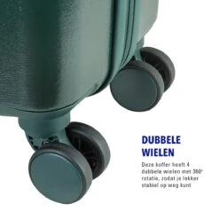 Princess Traveller Harlem - Handbaggage Koffer - Groen - S - 55cm 23 Princess Traveller Harlem - Handbaggage Koffer - Groen - S - 55cm -Voyago Winkel 1200x1200 1059