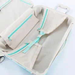 Decent Star Maxx Handbagage Koffer - 55 Cm - TSA Slot - Pastel Groen -Voyago Winkel 1200x1200 1106