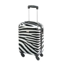 Princess Traveller Animal Print - Handbagagekoffer - Zebra - Small - 55cm -Voyago Winkel 1200x1200 1181