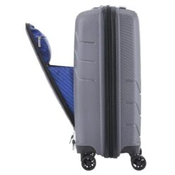 CarryOn Mobile Worker Handbagage Koffer 55cm TSA | Zakelijke Trolley Met Laptopvak Grijs -Voyago Winkel 1200x1200 1191
