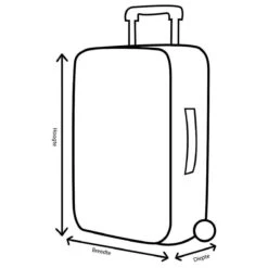 Eastpak TRANVERZ S Reiskoffer, Handbagage (51 X 32.5 X 23 Cm) - Black Denim -Voyago Winkel 1200x1200 1235