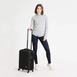 Eastpak TRANZSHELL S Reiskoffer (54 X 39 X 20 Cm) - Black -Voyago Winkel 1200x1200 1326