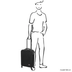 Eastpak TRANZSHELL S Reiskoffer (54 X 39 X 20 Cm) - Black -Voyago Winkel 1200x1200 1327