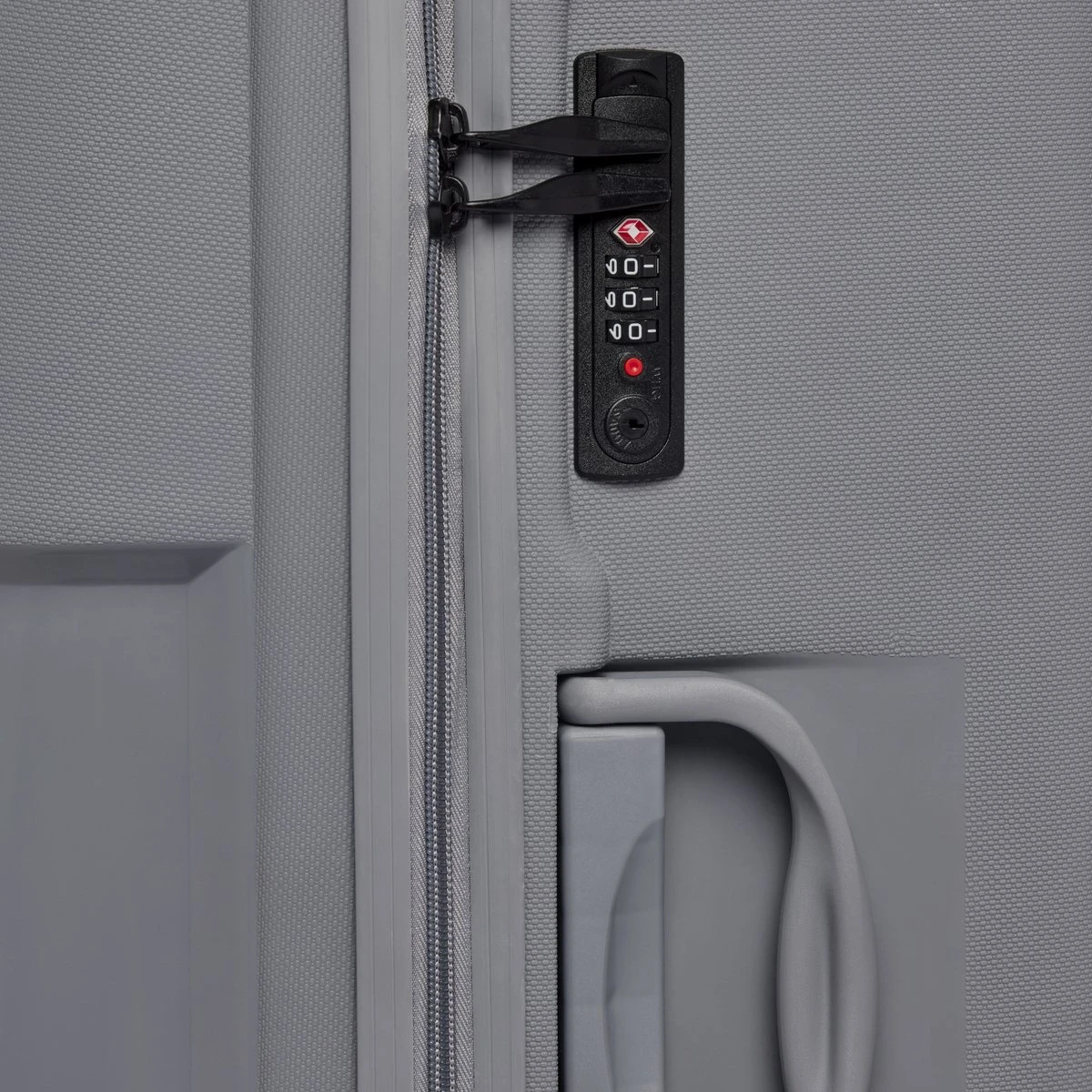 ©TROLLEYZ - Venice No.10 - Trolley - 55cm Met TSA Slot - Dubbele Wielen - 360° Spinners - 100% Polypropyleen - Handbagage Koffer In Silver Stone 12 ©TROLLEYZ - Venice No.10 - Trolley - 55cm Met TSA Slot - Dubbele Wielen - 360° Spinners - 100% Polypropyleen - Handbagage Koffer In Silver Stone - Afbeelding 10