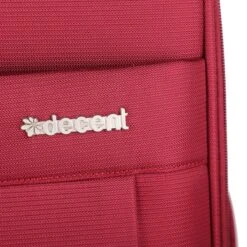 Decent D-Upright Handbagage Koffer - 55 Cm - TSA Slot - Bordeaux Rood -Voyago Winkel 1200x1200 1454