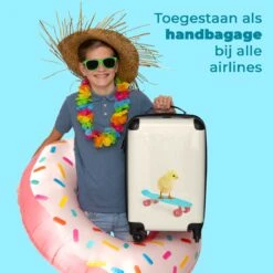 NoBoringSuitcases.com® Kinderkoffer - Trolley Op Wieltjes - Kuiken - Skateboard - Blauw - Kinderen - Dieren - Reiskoffer Kinderen - Past Binnen 55x40x20 Cm En 55x35x25 Cm - Fotokoffer 14 NoBoringSuitcases.com® Kinderkoffer - Trolley Op Wieltjes - Kuiken - Skateboard - Blauw - Kinderen - Dieren - Reiskoffer Kinderen - Past Binnen 55x40x20 Cm En 55x35x25 Cm - Fotokoffer -Voyago Winkel 1200x1200 1515