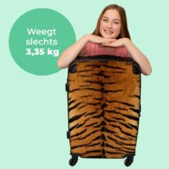 NoBoringSuitcases.com® Koffer Groot - Tijger - Wilde Dieren - Tijgerprint - Design - Trolley Koffer Met TSA-slot - Met Wielen - 90 Liter - Reiskoffer - 66 Cm 11 NoBoringSuitcases.com® Koffer Groot - Tijger - Wilde Dieren - Tijgerprint - Design - Trolley Koffer Met TSA-slot - Met Wielen - 90 Liter - Reiskoffer - 66 Cm -Voyago Winkel 1200x1200 1557