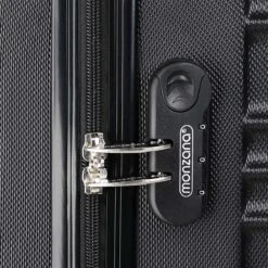 Monzana Kofferset - 4 Stuks S M L XL Met Wielen Cijferslot - Zwart -Voyago Winkel 1200x1200 164