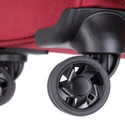 Decent D-Upright Large Koffer - 76 Cm Expandable - TSA Slot - Bordeaux Rood -Voyago Winkel 1200x1200 1667