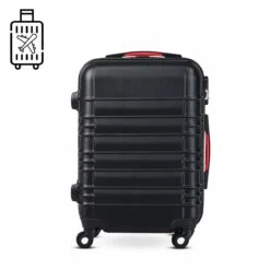 Monzana Kofferset - 4 Stuks S M L XL Met Wielen Cijferslot - Zwart -Voyago Winkel 1200x1200 170