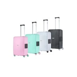 CarryOn Steward TSA Reiskoffer - 65cm Trolley Met Kliksloten - Dubbele Wielen - Zwart -Voyago Winkel 1200x1200 1738