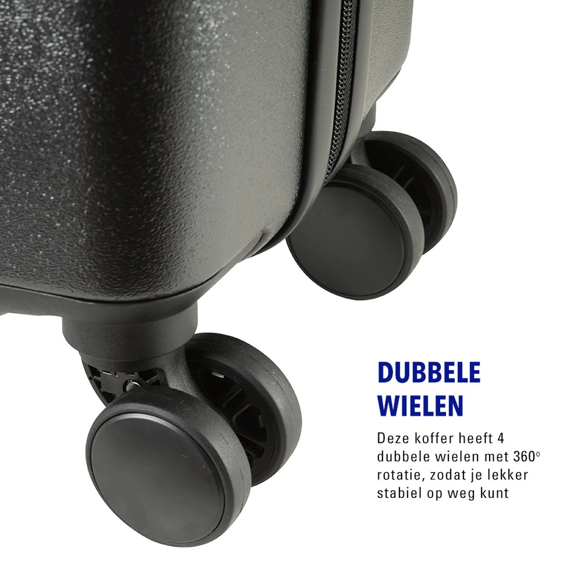 Princess Traveller Harlem - Reiskoffer - Zwart - L - 76cm 8 Princess Traveller Harlem - Reiskoffer - Zwart - L - 76cm - Afbeelding 6