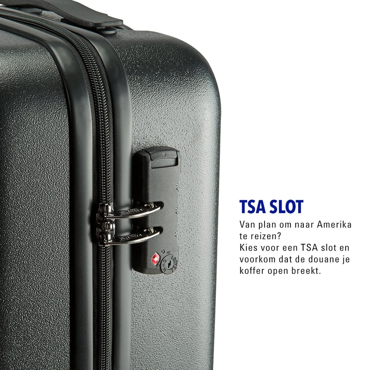 Princess Traveller Harlem - Reiskoffer - Zwart - L - 76cm 9 Princess Traveller Harlem - Reiskoffer - Zwart - L - 76cm - Afbeelding 7