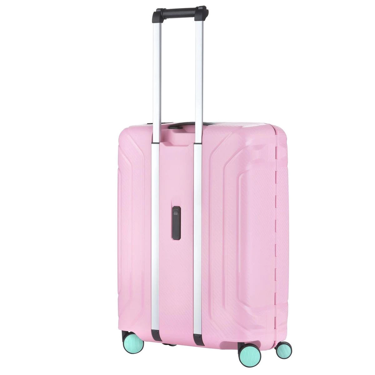 CarryOn Steward TSA Reiskoffer - 65cm Trolley Met Kliksloten - Dubbele Wielen - Roze 4 CarryOn Steward TSA Reiskoffer - 65cm Trolley Met Kliksloten - Dubbele Wielen - Roze - Afbeelding 2