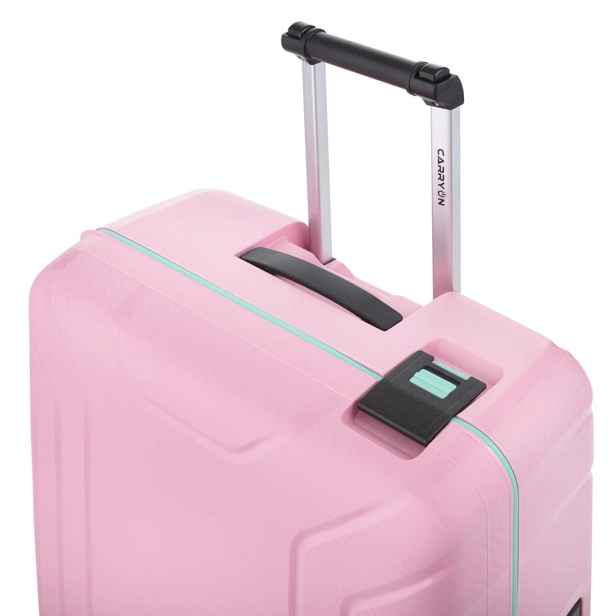CarryOn Steward TSA Reiskoffer - 65cm Trolley Met Kliksloten - Dubbele Wielen - Roze 6 CarryOn Steward TSA Reiskoffer - 65cm Trolley Met Kliksloten - Dubbele Wielen - Roze - Afbeelding 4