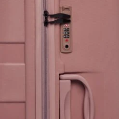 ©TROLLEYZ - Paris No.5 - Reiskoffer - 69cm Met TSA Slot - Dubbele Wielen - 360° Spinners - 100% Polypropyleen - Reiskoffer In Rose Blush -Voyago Winkel 1200x1200 1875