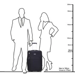 Decent Basic-Line Medium Trolley 63 Cm - Donkerblauw -Voyago Winkel 1200x1200 1915