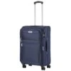 Travelz Softspinner TSA Reiskoffer 67cm - Zachte Reiskoffer Met Expander - Blauw -Voyago Winkel 1200x1200 1932
