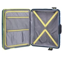 CarryOn Steward TSA Reiskoffer - 65cm Trolley Met Kliksloten - Dubbele Wielen - Blauw -Voyago Winkel 1200x1200 2092
