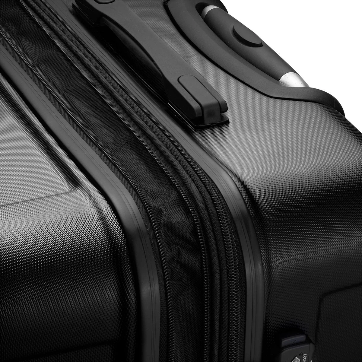 Swiss Alps - Reiskoffer - 78 Cm - 4 Wielen - Zwart 8 Swiss Alps - Reiskoffer - 78 Cm - 4 Wielen - Zwart - Afbeelding 6