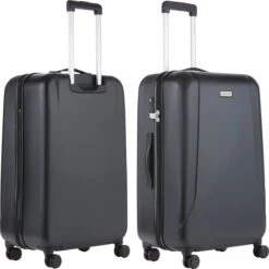 CarryOn Skyhopper Reiskoffer - 78cm TSA Trolley Met OKOBAN - Dubbele Wielen - Zwart -Voyago Winkel 1200x1200 2107
