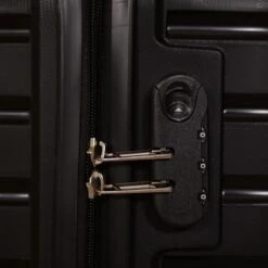 ©TROLLEYZ - Berlin No.11 - Trolley - 55cm Met Cijferslot - Dubbele Wielen - 360° Spinners - 100% Polypropyleen- Reiskoffer In Night Black 16 ©TROLLEYZ - Berlin No.11 - Trolley - 55cm Met Cijferslot - Dubbele Wielen - 360° Spinners - 100% Polypropyleen- Reiskoffer In Night Black -Voyago Winkel 1200x1200 2161