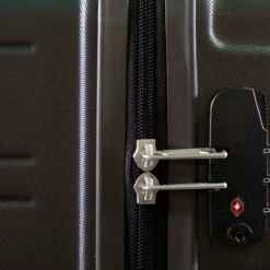 ©TROLLEYZ - Amsterdam No.9 - Reiskoffer 69cm Met TSA Slot - Dubbele Wielen - 360° Spinners - 100% ABS - Reiskoffer In Cloudy Grey -Voyago Winkel 1200x1200 2182