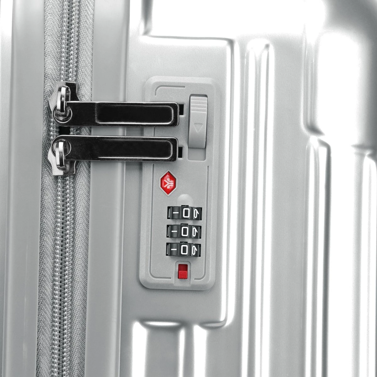 Royal Swiss - Reis Koffer - 76cm - Cijferslot- Lichtgewicht Koffer - 4 Wielen - Silver 8 Royal Swiss - Reis Koffer - 76cm - Cijferslot- Lichtgewicht Koffer - 4 Wielen - Silver - Afbeelding 6