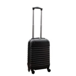Travelerz Kofferset 2 Delig ABS Handbagage Koffers - Met Cijferslot - 27 Liter - Zwart - Groen -Voyago Winkel 1200x1200 2276