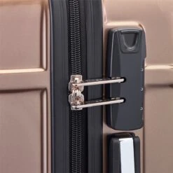 Tesla - Kofferset - 3-delig - 4 Wielen - Cijferslot - Goud -Voyago Winkel 1200x1200 2365