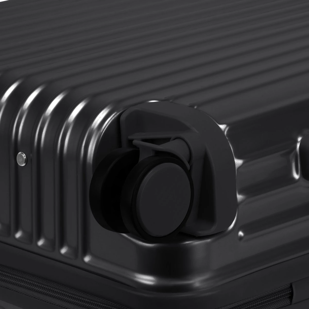 Royal Swiss - Kofferset - Cijferslot- Lichtgewicht Koffer - 4 Wielen- Zwart 7 Royal Swiss - Kofferset - Cijferslot- Lichtgewicht Koffer - 4 Wielen- Zwart - Afbeelding 5