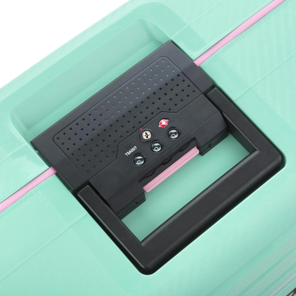 CarryOn Steward Kofferset - 2-delige TSA Trolleyset Met Kliksloten - Dubbele Wielen - Mint 5 CarryOn Steward Kofferset - 2-delige TSA Trolleyset Met Kliksloten - Dubbele Wielen - Mint - Afbeelding 3