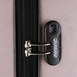 Monzana Hardcase Kofferset 4 Delig - Baseline Beautycase/M/L/XL - Rosé -Voyago Winkel 1200x1200 2487