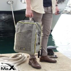 CabinMax Manhatten Reistas– Handbagage 30L - Rugzak – Backpack - 45x36x20cm – Lichtgewicht - Zwart -Voyago Winkel 1200x1200 2539