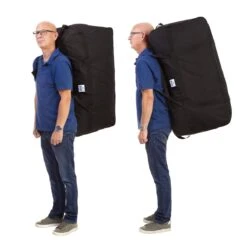 TravelZ Grote XXL Allround Sporttas 175 Liter - 92 X 38 X 50cm - Opbergtas - Reistas - Verhuistas - Zwart -Voyago Winkel 1200x1200 2553