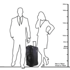 Enrico Benetti Orlando 35303 M Reistas / Sporttas Met Wielen 68 Liter - Blauw -Voyago Winkel 1200x1200 2658