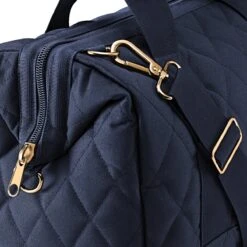 Reisenthel Allrounder M Reistas Sporttas - 18L - Rhombus Midnight Gold Blauw -Voyago Winkel 1200x1200 2676