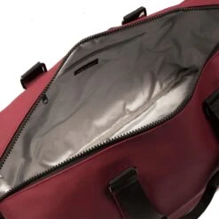New Rebels® Mart Weekender - Weekendtas - Reistas - Waterafstotend - Polyurethaan- Burgundy -Voyago Winkel 1200x1200 2777