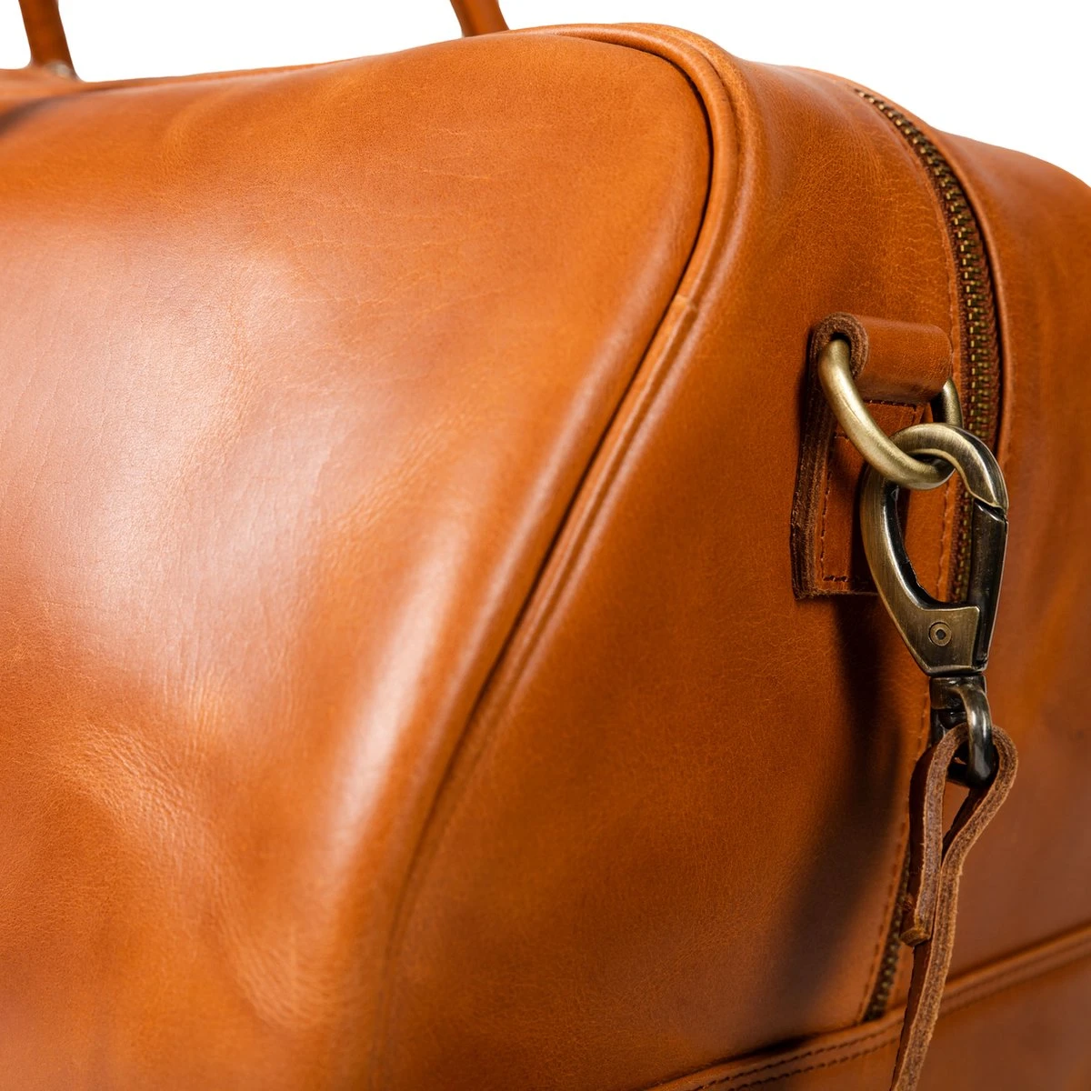 NEGOTIA Delta - Leren Weekendtas - Leren Reistas - Duffel Bag - 100% Luxe Top-Grain Leer - Bruin 6 NEGOTIA Delta - Leren Weekendtas - Leren Reistas - Duffel Bag - 100% Luxe Top-Grain Leer - Bruin - Afbeelding 4