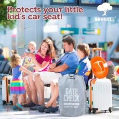 Bramble Reistas Voor Autostoeltje 86,4 Cm Polyester Grijs -Voyago Winkel 1200x1200 2932