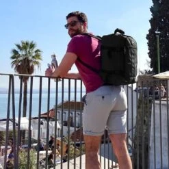 CabinMax Metz Reistas – Handbagage 20L – Rugzak – Schooltas - 40x25x20 Cm – Compact Backpack – Lichtgewicht – Zwart -Voyago Winkel 1200x1200 2977