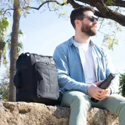 CabinMax Narvik Wieltas - Ryanair Reistas Op Wielen - Handbagage 20L - 40x20x25cm - Zwart -Voyago Winkel 1200x1200 3003