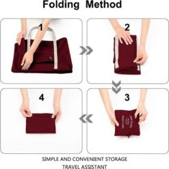 Merkloos Duffelbag - Reistas - Sporttas - Opvouwbare Reistas - Weekendtas - Strandtas - Lichtblauw -Voyago Winkel 1200x1200 3056